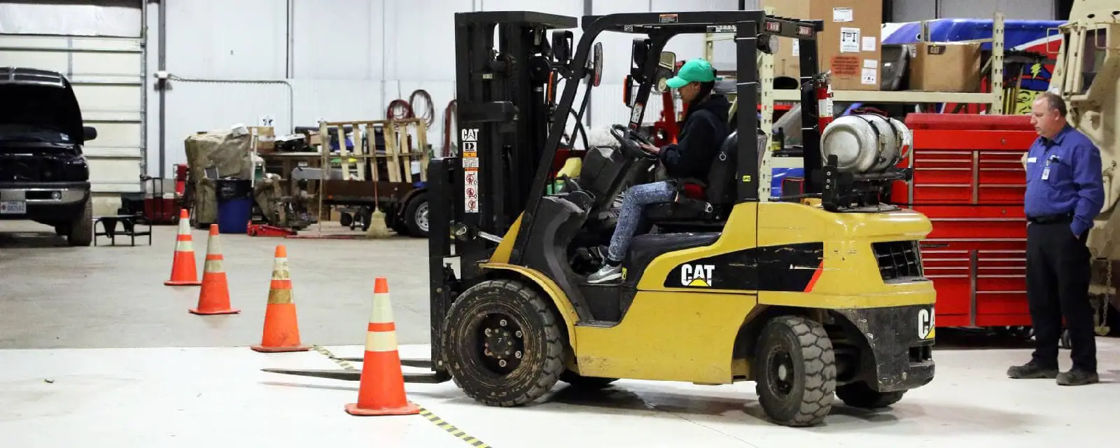 Aerial and Forklift