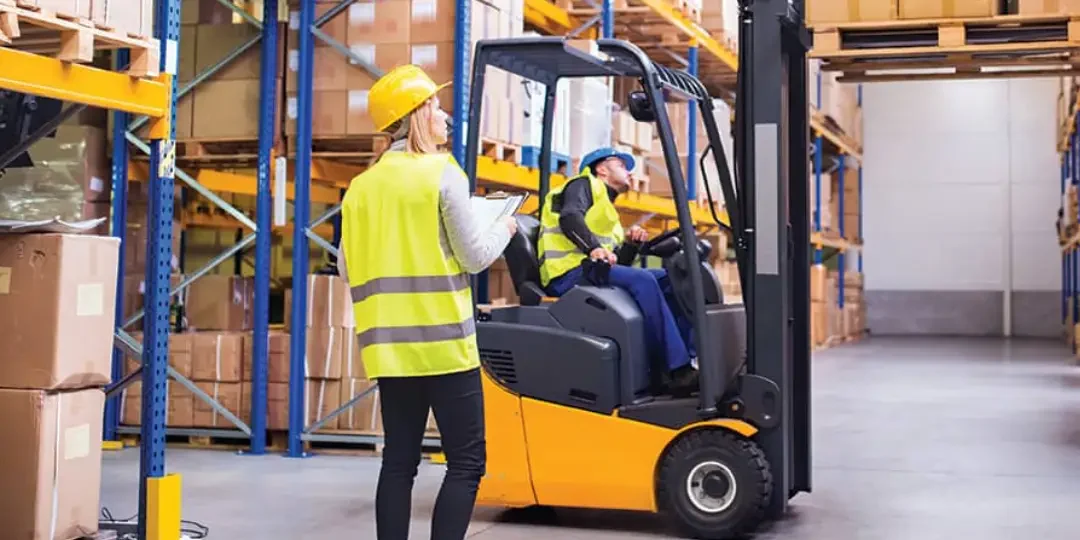 Fortier loss control Aerial Forklift