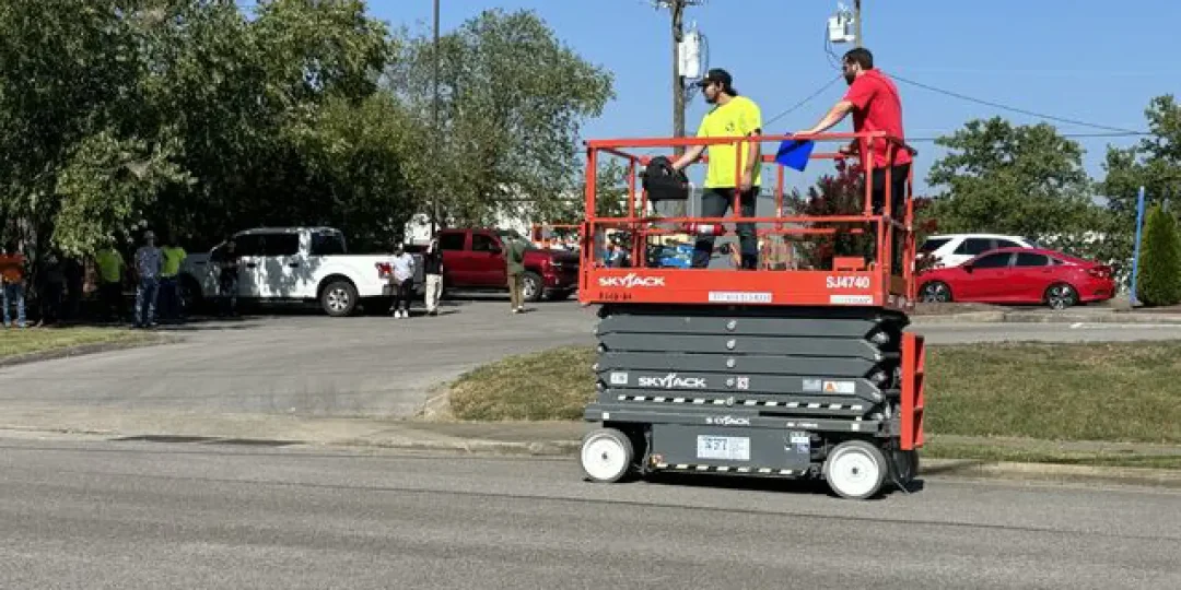 Aerial Fortier Loss Control Aerial Forklift